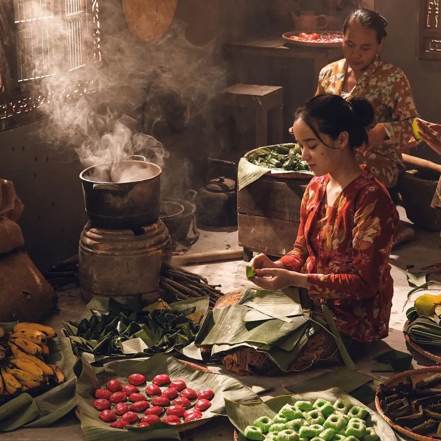 Bàn ăn tại Bếp Việt